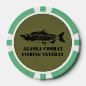 Alaska Combat Fishing Veteran Pokerchips (Vorderseite)