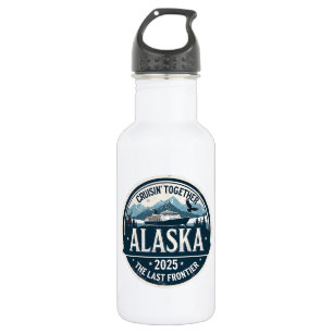 Alaska Cruise 2025 Edelstahlflasche