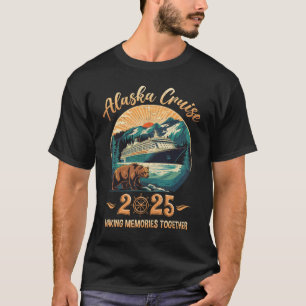Alaska Cruise 2025 Familien Adventure Matching Fam T-Shirt