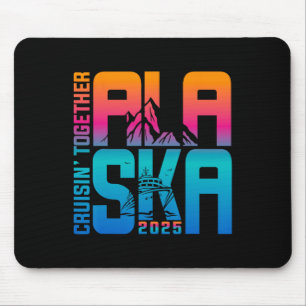 Alaska Cruise 2025 Family Sommerurlaub Matching Mousepad