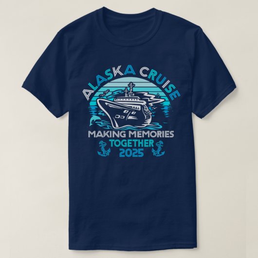 Alaska Cruise 2025 Matching Family Group Alaska Cr T-Shirt (Design vorne)