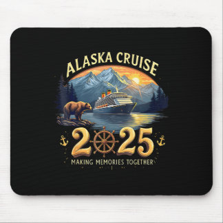 Alaska Cruise 2025 Matching Family und Group Adven Mousepad