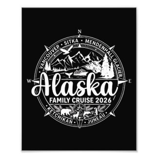 Alaska Cruise 2026 Family Alaskan Vacation Fotodruck