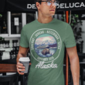 Alaska Cruise Date Cities Ship Einschiffen T-Shirt