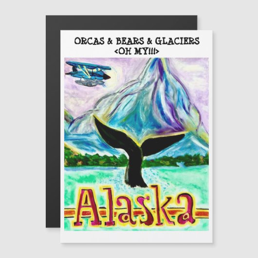 Alaska Cruise Door Magnet (Vorne/Hinten)