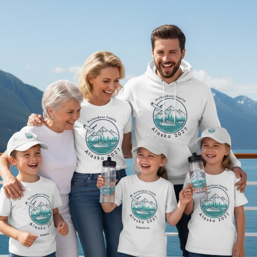 Alaska Cruise Family Hoodie Sweatshirt