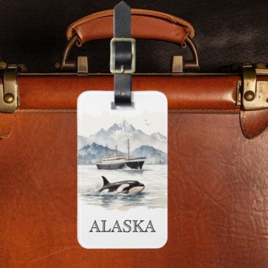 Alaska Cruise Orca Gepäckanhänger
