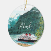 Alaska Cruise Ship Keramik Ornament (Links)
