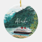 Alaska Cruise Ship Keramik Ornament (Hinten)