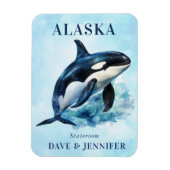 Alaska Cruise Ship Stateroom Magnet (Vertikal)