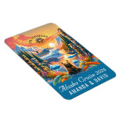 Alaska Cruise Ship Stateroom Magnet (Rechte Seite)
