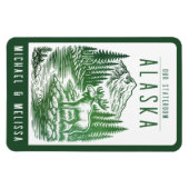 Alaska Cruise Ship Stateroom Magnet (Horizontal)