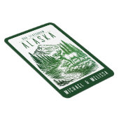 Alaska Cruise Ship Stateroom Magnet (Rechte Seite)