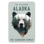 Alaska Cruise Ship Stateroom Magnet (Vertikal)