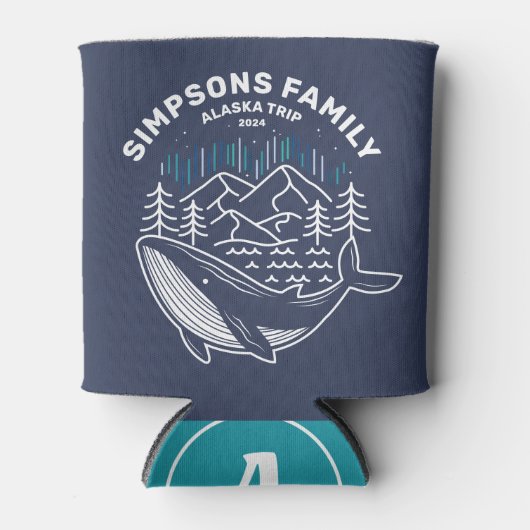 Alaska Cruise Trip Custom Family Matching Group Dosenkühler (Vorderseite)