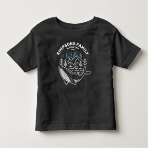 Alaska Cruise Trip Custom Family Matching Group Kleinkind T-shirt