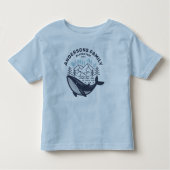 Alaska Cruise Trip Custom Family Matching Group Kleinkind T-shirt (Vorderseite)