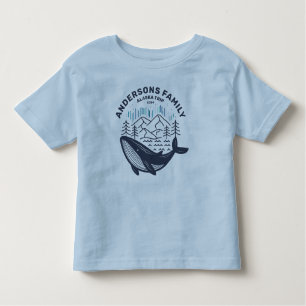 Alaska Cruise Trip Custom Family Matching Group Kleinkind T-shirt