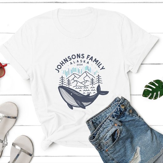 Alaska Cruise Trip Custom Family Matching Group T-Shirt