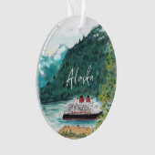 Alaska Cruise Weihnachtsschmuck Ornament (Vorderseite)