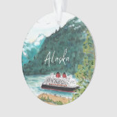 Alaska Cruise Weihnachtsschmuck Ornament (Vorderseite)