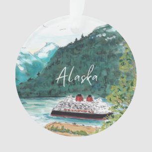 Alaska Cruise Weihnachtsschmuck Ornament