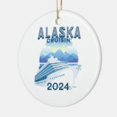 Alaska Cruisin' 2024 Keramik Ornament (Links)