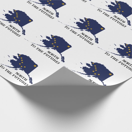 Alaska Day Geschenkpapier (Ecke)