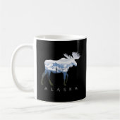 Alaska Day Moose Snowy Mountain Alaskan Tourist od Kaffeetasse (Links)