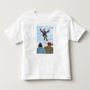Alaska-Decken-Wurf - Nalukataq Festival, Kleinkind T-shirt