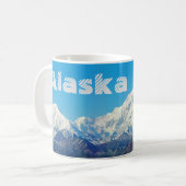 Alaska Denali Kaffeetasse Landschafts-Souvenir (Vorderseite Links)