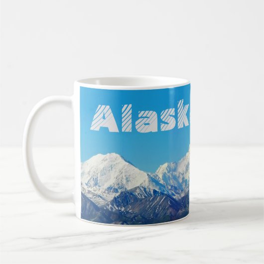 Alaska Denali Kaffeetasse Landschafts-Souvenir (Links)