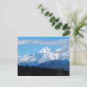 Alaska Denali Mountain Landschaft Foto Postkarte (Stehend Vorderseite)