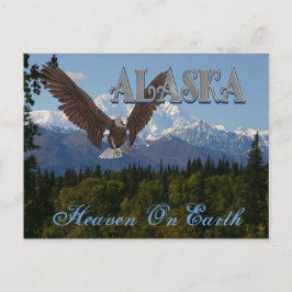 Alaska Denali Nationalpark Mount McKinley Card Postkarte