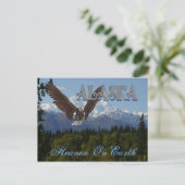 Alaska Denali Nationalpark Mount McKinley Card Postkarte (Stehend Vorderseite)