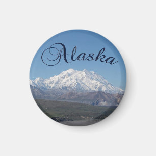 Alaska Denali Nationalpark Mount McKinley Magnet