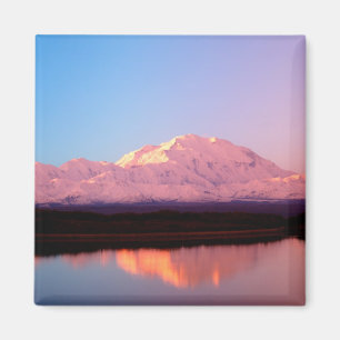 Alaska, Denali-Nationalpark, Mt. McKinley bei Magnet