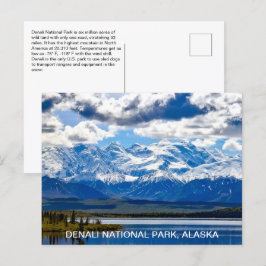 Alaska Denali Nationalpark Postkarte