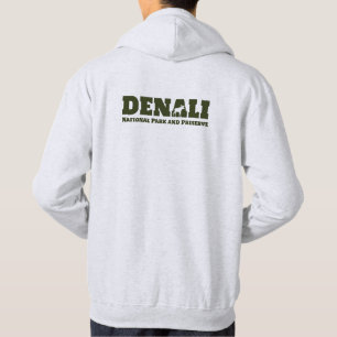Alaska. Denali Nationalpark und Konserve Hoodie