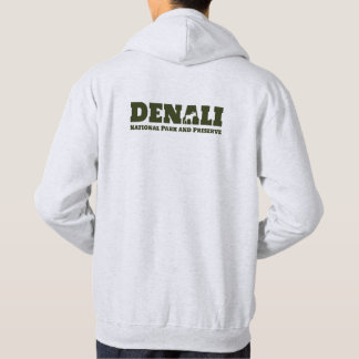 Alaska. Denali Nationalpark und Konserve Hoodie