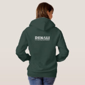 Alaska. Denali Nationalpark und Konserve Hoodie (Schwarz voll)