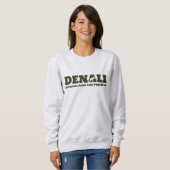 Alaska. Denali Nationalpark und Konserve Sweatshirt (Vorne ganz)