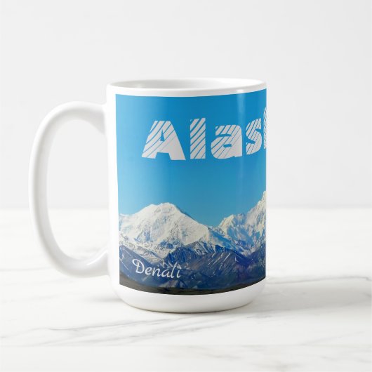 Alaska Denali Souvenir Tasse (Links)