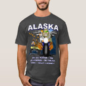ALASKA - DER LETZTE GRENZÜBERSCHREITENDE T - Shirt (Vorderseite)