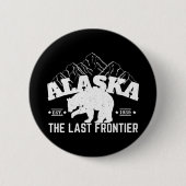 Alaska der letzte Pollenbär an der Grenze Button (Vorderseite)