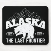 Alaska der letzte Pollenbär an der Grenze Mousepad (Vorne)