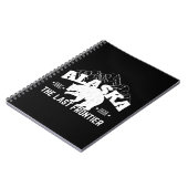 Alaska der letzte Pollenbär an der Grenze Notizblock (Linke Seite)