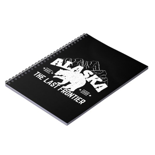 Alaska der letzte Pollenbär an der Grenze Notizblock (Linke Seite)