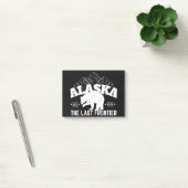 Alaska der letzte Pollenbär an der Grenze Post-it Klebezettel (Büro)