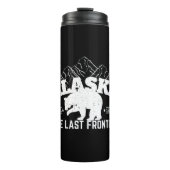 Alaska der letzte Pollenbär an der Grenze Thermosbecher (Vorderseite)